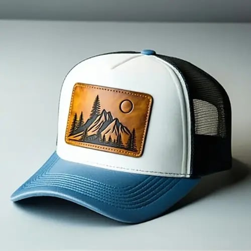 Trucker Hat with Patch 01 500x500